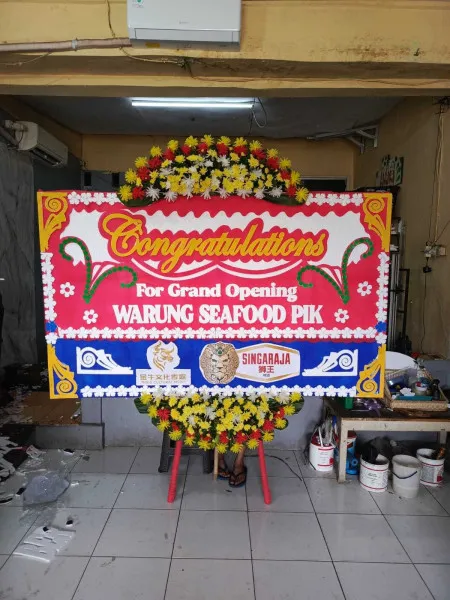 Papan Bunga Ucapan Selamat Mutihkulon Wedung