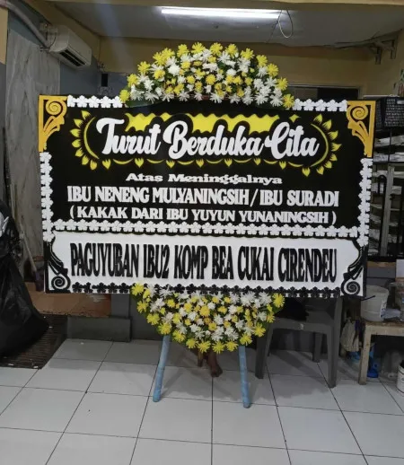 Papan Bunga Duka Mutihkulon Wedung